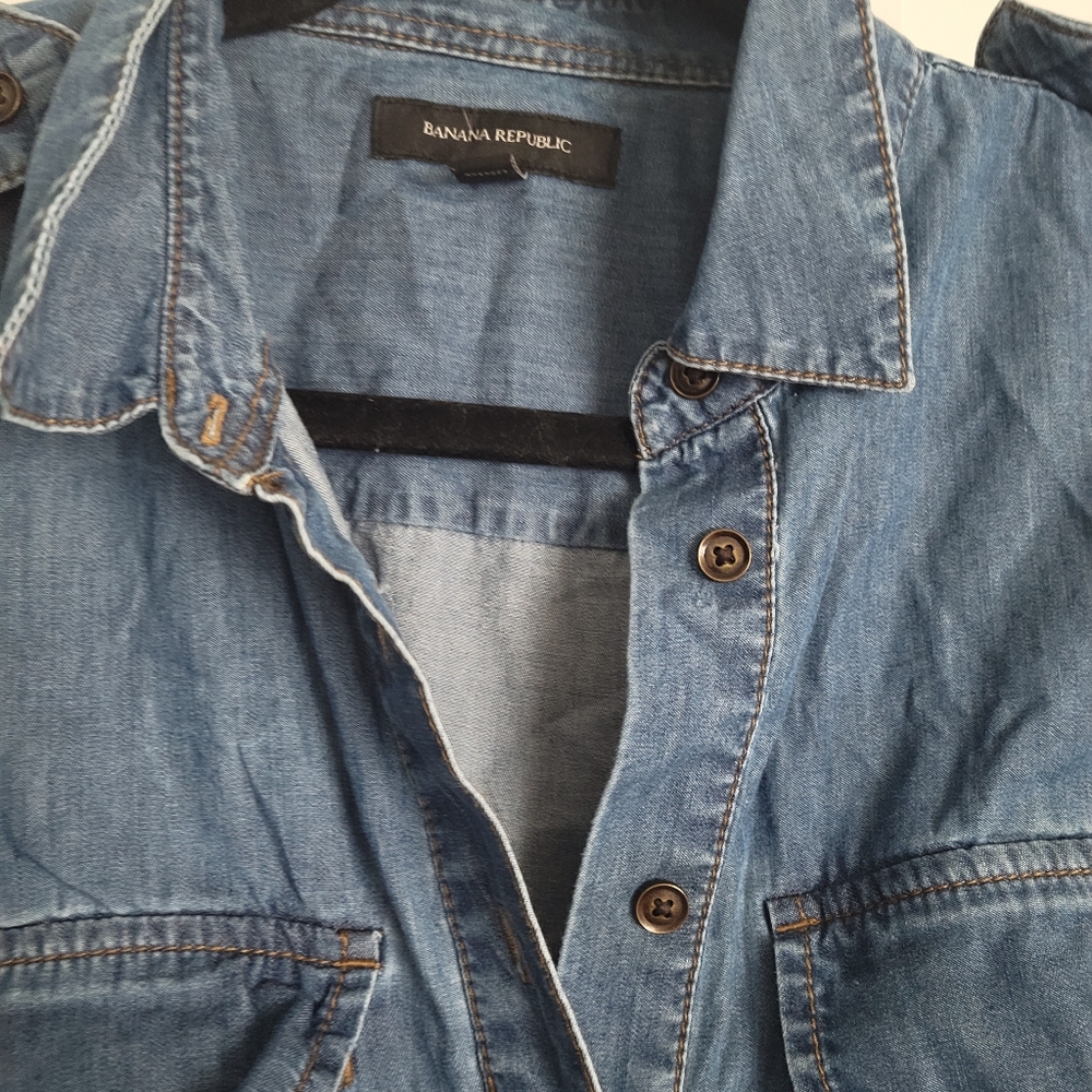 Denim Jumpsuit - Picture 3 of 11